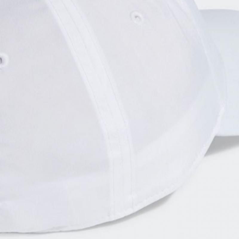 Adidas Embroidered Logo Lightweight Baseball Cap   White Ii3552