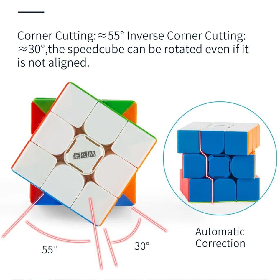 Diansheng Solar 3 м 3x3x3 Magic Cube Магнитный 3x3 Speed ​​Cube Puzzle Cubo Magico Развивающие игрушки для детей Подарок
