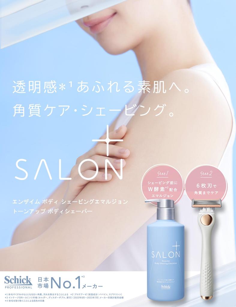 Сменные лезвия для бритвы Schick Salon Plus Tone Up Body (3 куска)