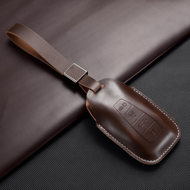 Applicable Geely Key Cover Emgrand Gs Leather Bag Boyue Xingrui Xingyue L Colorful Buckle Haoyue Shell Cover