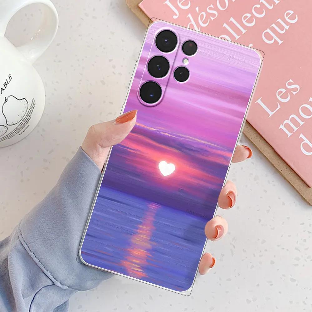For Samsung S23 Ultra Case Cover Galaxy S23 Chic Marble Silicone Clear Phone Case For Samsung Galaxy S23 Plus Protective Bumper