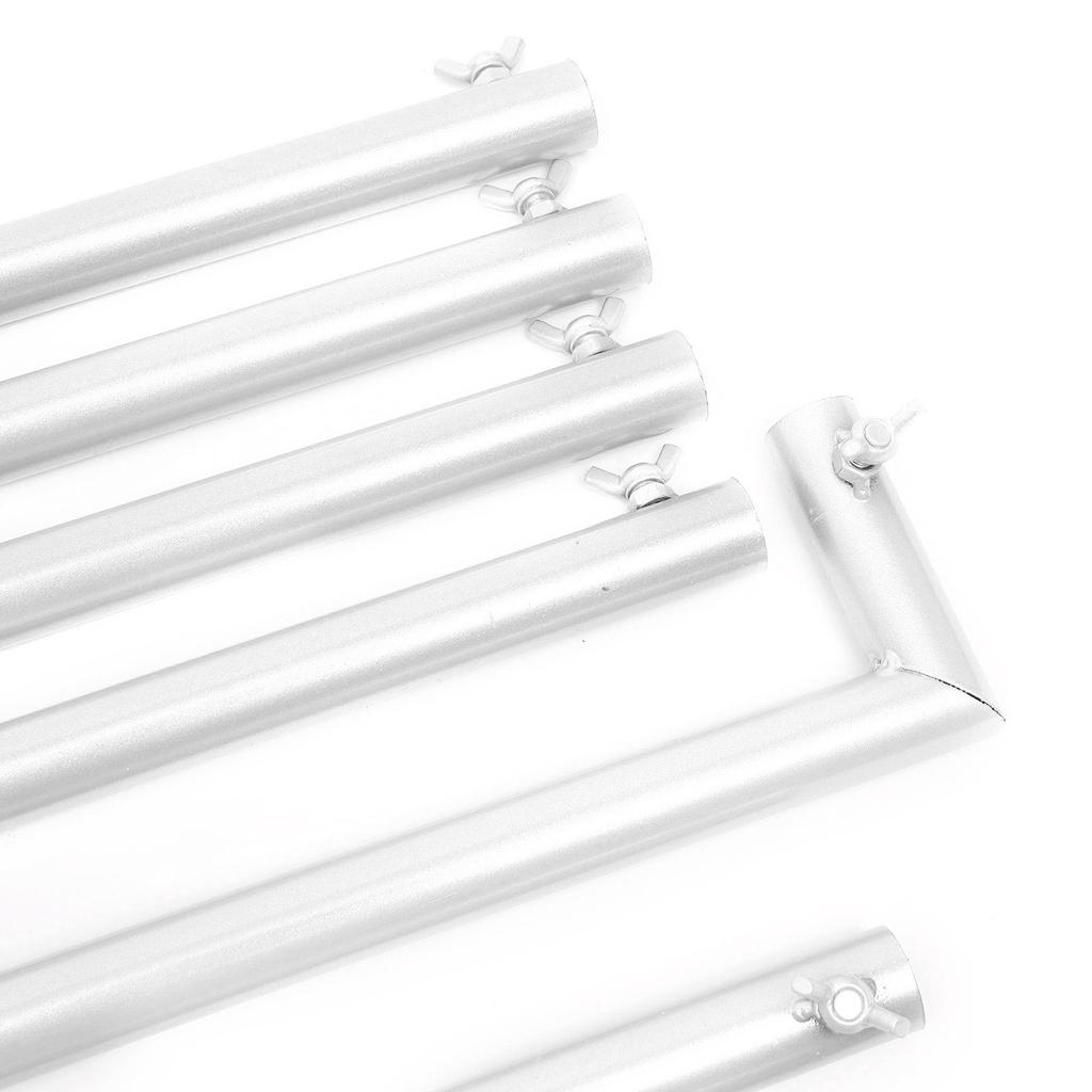 2*2.1м Свадебная арка Дверь Фон Кованое железо Декоративный реквизит Подставка для цветов Белый для поддержки легких вьющихся растений