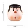 1Pcs Cute Crayon Shin Chan Pen Holder Makeup Brush Organizer Perfect For Office Desk Decor Creative Storage Pen Holder