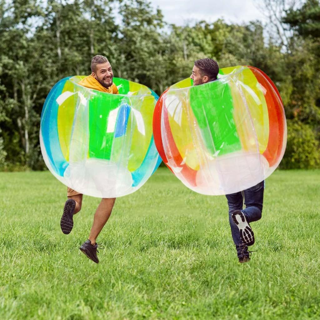 Inflatable Bumper Balls for Outdoor Fun - PVC Material for Grass and Snow