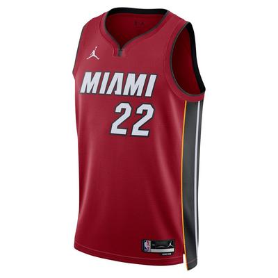 Баскетбольная майка Miami Heat с V-образным вырезом без рукавов, мужская, красная DO9532-608