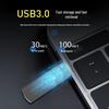 Металлический поворотный USB 3.0 флеш-накопитель Lankco U681 - Высокоскоростной, большой емкости, с шифрованием данных, идеально подходит для автомобильной музыки.