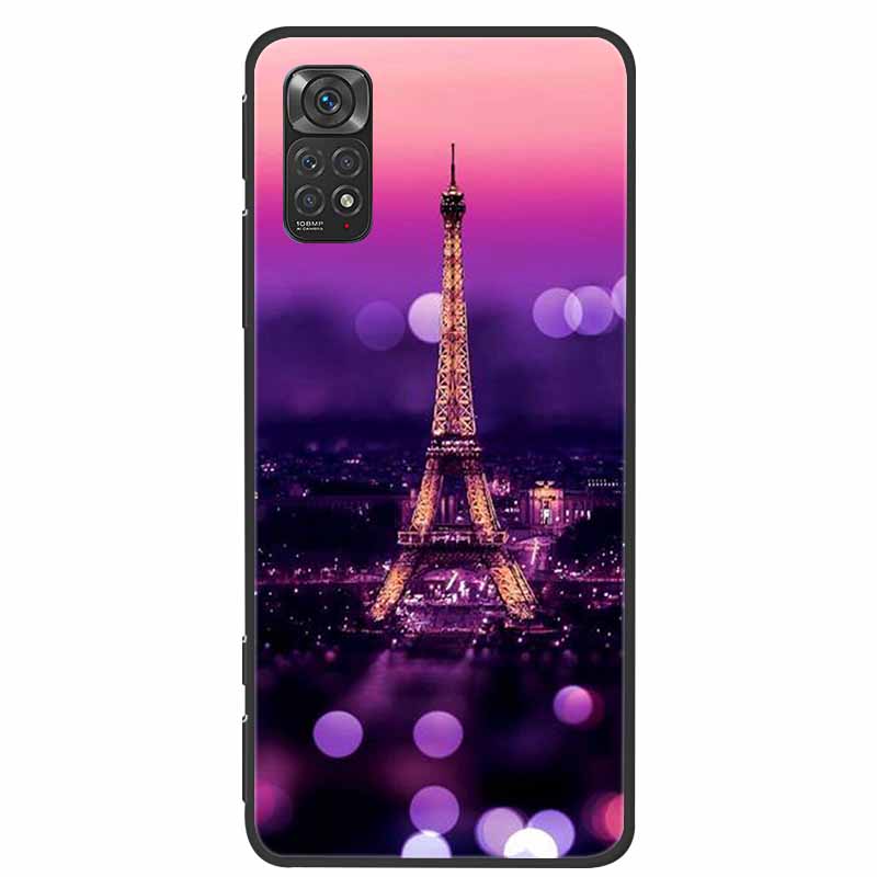 Чехлы для Redmi Note 11 Note11s Расписные Мягкий ТПУ Силиконовый Чехол для Телефона для Xiaomi Redmi Note 11 Pro 5G Обложка Coque Note11s 4G Сумка