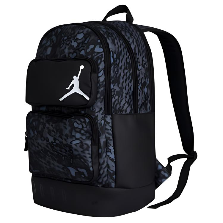 New Jordan Polyester Backpack Regular Unisex Jet Black JD2433005AD-003