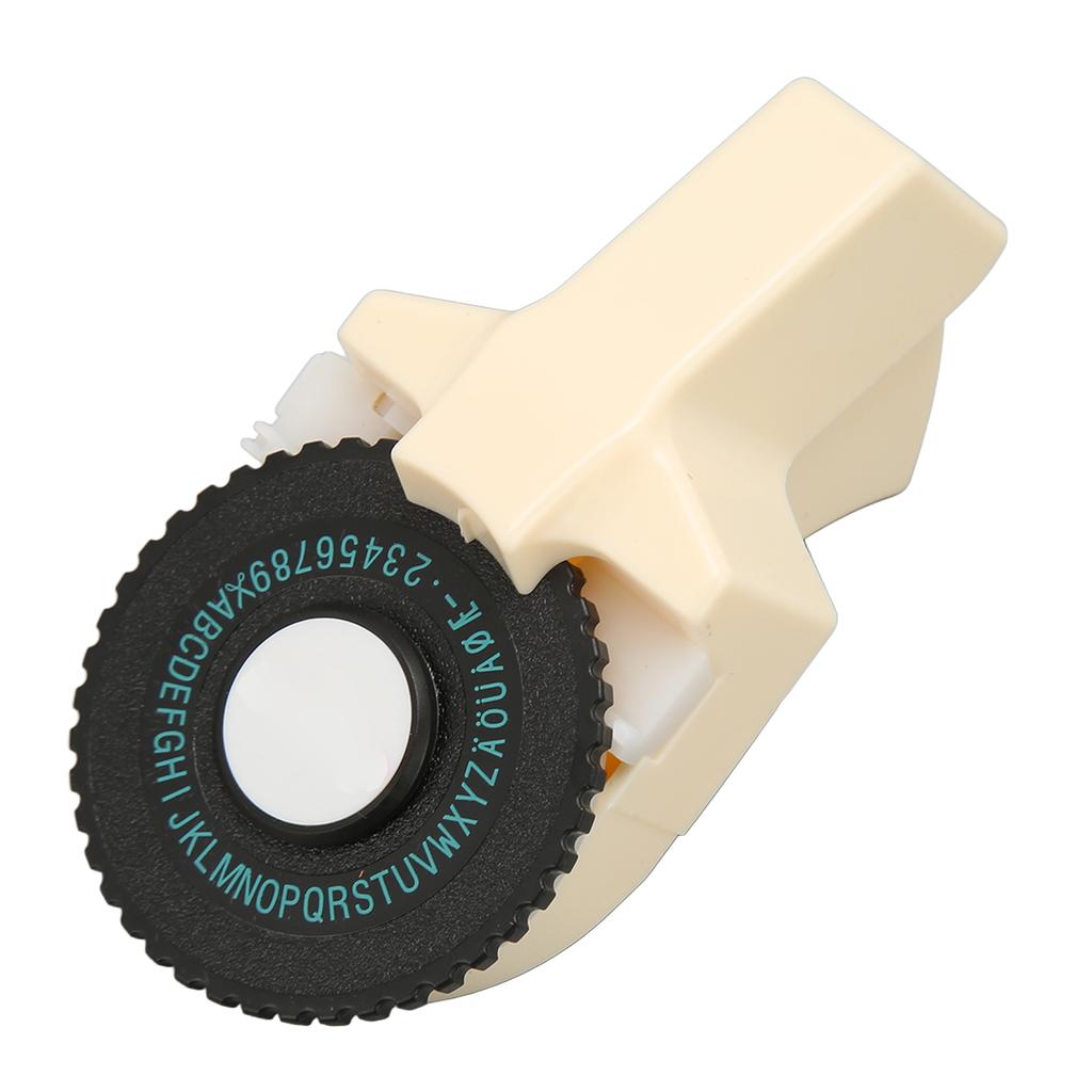 Embossing Label Maker 26 Capital Letters Inkless Easy Operation Ergonomic Label Making Embosser with Tapes for DIY Craft