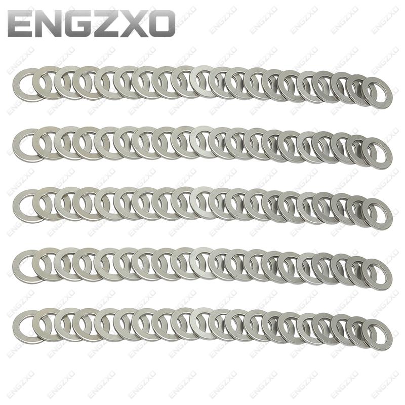 100PCS High Quality Aluminum Transmission Oil Drain Plug Washers 90471-PX4-000 For Honda Civic Insight Odyssey Acura MDX RDX RL