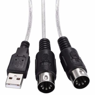 USB In-Out Midi кабель-конвертер ПК в музыкальную клавиатуру адаптер шнур