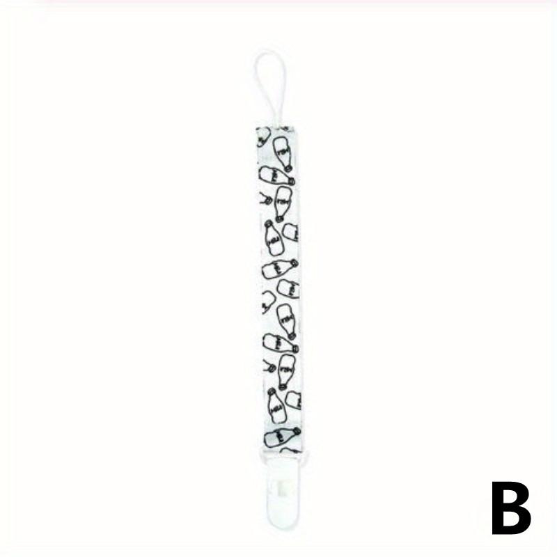 1 PC Pacifier Chain Clip Holder Nursing Teether Dummy Soother Nipple Leash Strap