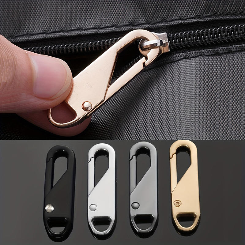 10-30 шт. Пулер-слайдер для молнии, мгновенный ремонт молнии, замена сумки, плохая пряжка, дорожная сумка, чемодан, головка молнии, DIY шитье, рукоделие