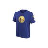 X NBA Collaboration Golden State Warriors Simple Casual Breathable Comfortable Short Sleeve T-Shirt Kids Tops Dodger-Blue 3Z2B7NBBM-WAR