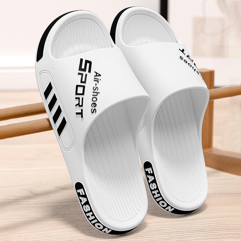 Men's Large Size Odor-Resistant Summer Slippers: New Widened Non-Slip Indoor Sports Shoes