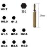 Бита для отвертки H428 мм с шестигранным хвостовиком из высокопрочной стали