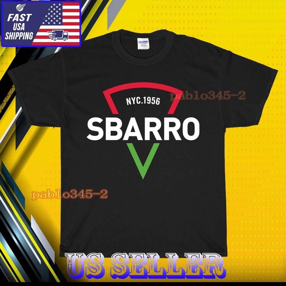 Новая футболка Sbarro Pizza Логотип Футболка Унисекс Смешная АМЕРИКАНСКИЙ РАЗМЕР США S-5XL