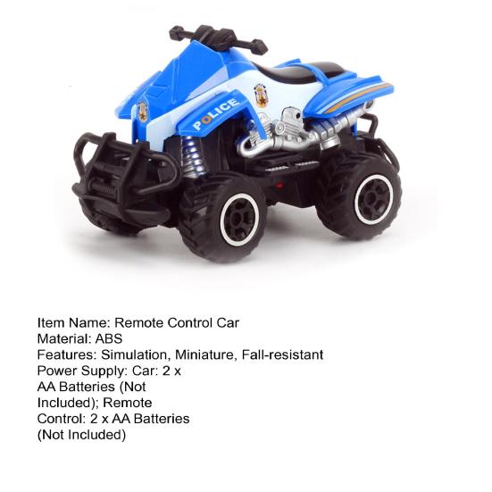 Детская игрушка с дистанционным управлением 1/43, моделирование автомобиля, пляжный мотоцикл, масштаб управления, миниатюрный внедорожник, игрушка для мальчиков и девочек, электрическая