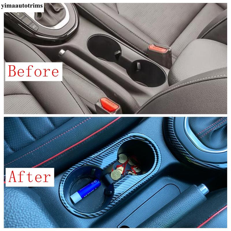 Передняя центральная панель с крышкой подстаканника для Kia Cerato Forte K3 / Seltos - Аксессуары из углеродного волокна