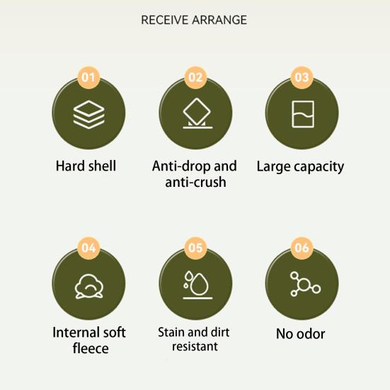 Сумка для хранения пылесоса большой емкости, многоцелевая из ЭВА