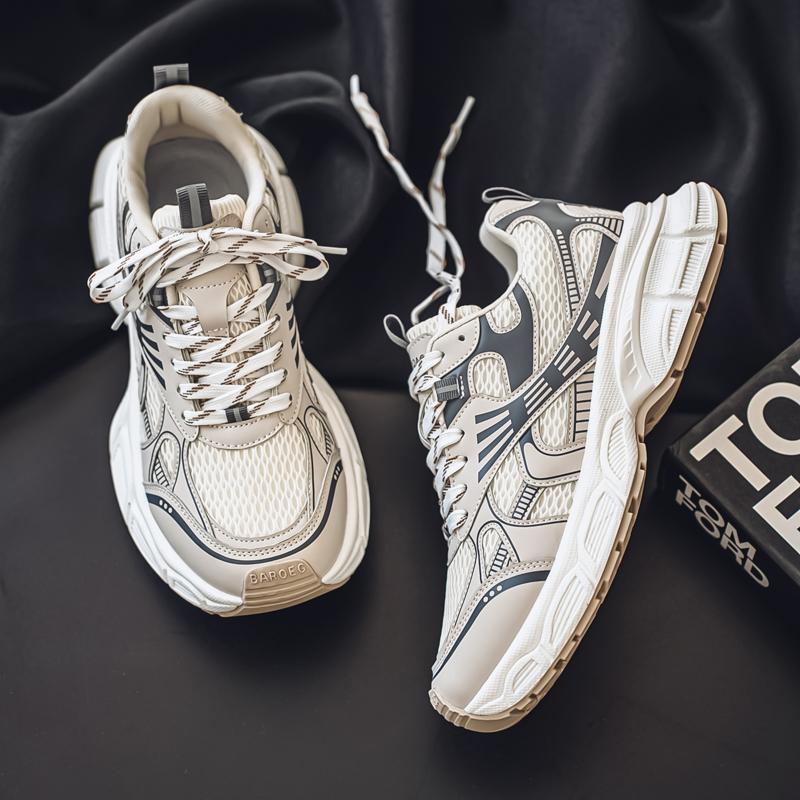 Новая мода мужская обувь Four Seasons удобная обувь для студентов и мальчиков трендовые мягкие подошвы дышащие повседневные кроссовки для бега