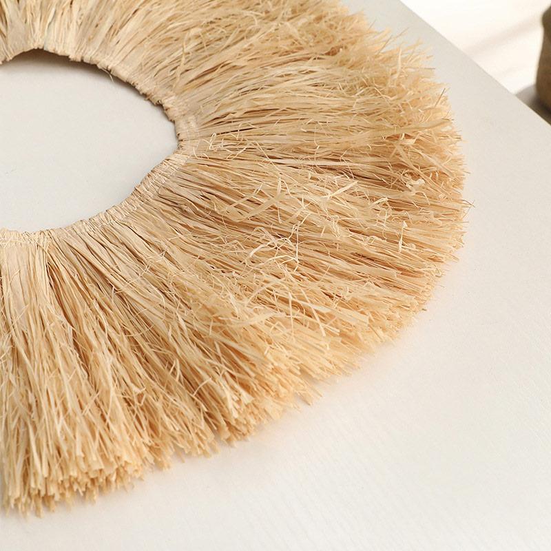 1 шт. фон для проживания в семье орнамент свадебная гирлянда лафитовая трава кисточки рафия поделки из соломы