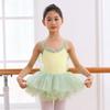 With Butterfly Girls Ballet Leotards Sleeveless Dance Performance Costumes  Practice
