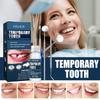 Dentures Decorative Dental Glue Set Halloween Vampire Makeup Dress Up Fake Dental Glue Teeth Props