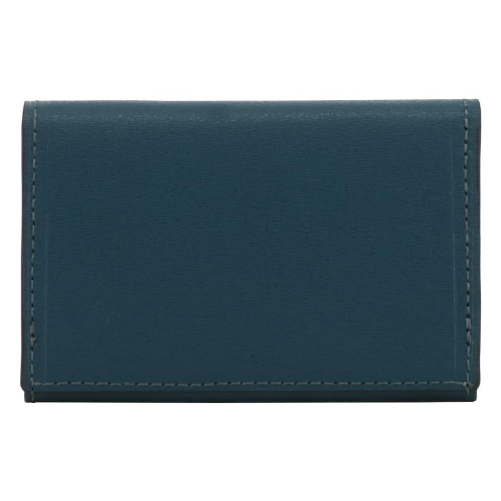 Визитница из натуральной кожи 728612 Max Windkin Gusset Card Case Держатель для карт для хранения карт из воловьей кожи итальянской кожи зеленого цвета [Takeo Kikuchi] для мужчин