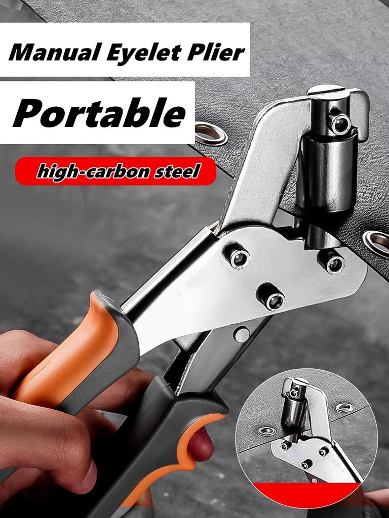 Набор клещей для установки люверсов 6 мм 10 мм, ручной пресс, инструмент для пробивки отверстий под металлические люверсы для кожи, холста, одежды, DIY, кольцо для брезента