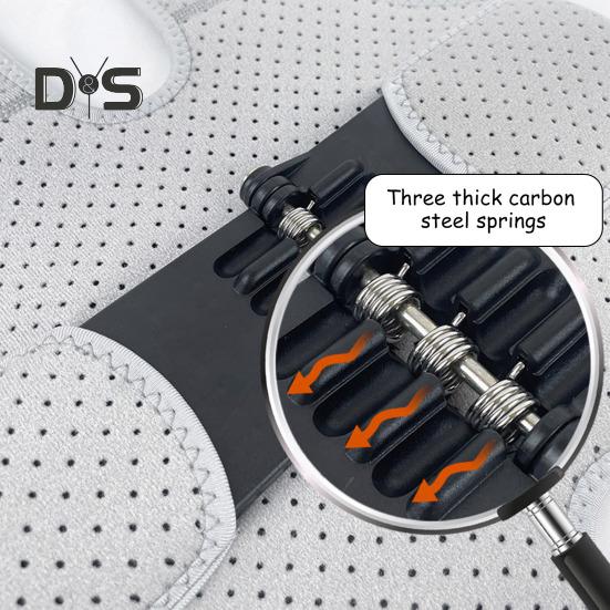 Knee Assistive Device Knee Protection Booster Brace Breathable Joint Support Spring Stabilizer Sports Knee Pads for Running Hiking