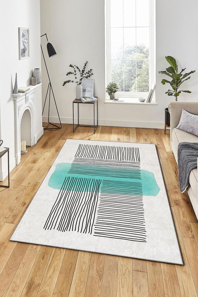 Современный домашний ковер с 3D-печатью, декоративный специальный дизайн, моющийся, нескользящий, устойчивый к пятнам мягкий коврик для спальни, гостиной