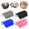 Cat Self Groomer for Indoor Cats Cat Face Scratcher Wall Corner Self Grooming Cat Brush Grooming Massage Brush Perfect Scratch Massager Tool
