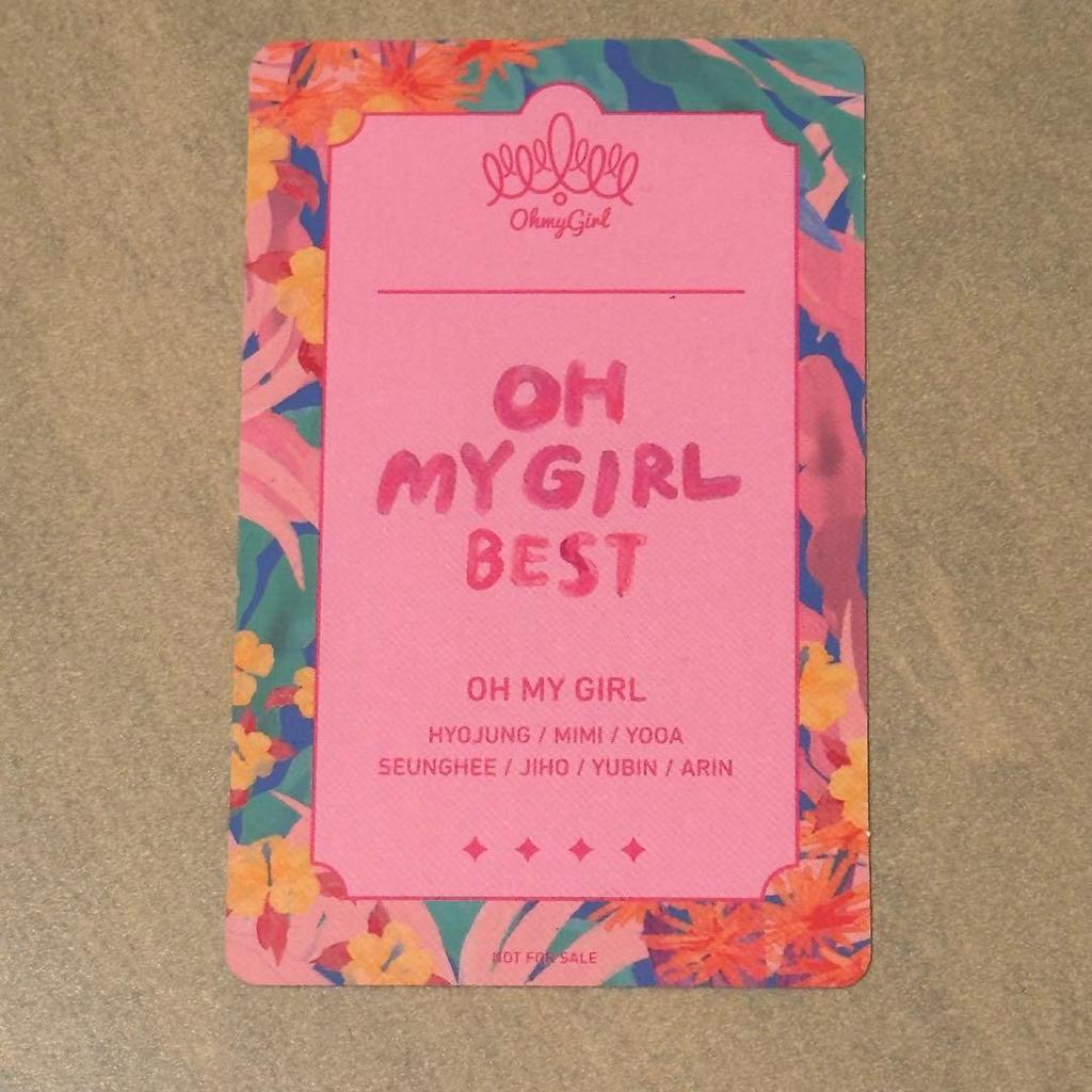 [USED] OH MY GIRL BEST (First Press Limited Edition A)