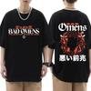 Ретро футболка Bad Omens Graphic Футболки 2024 Tour American Music Concert Футболки мужские готические хип-хоп футболка 100% хлопок уличная одежда