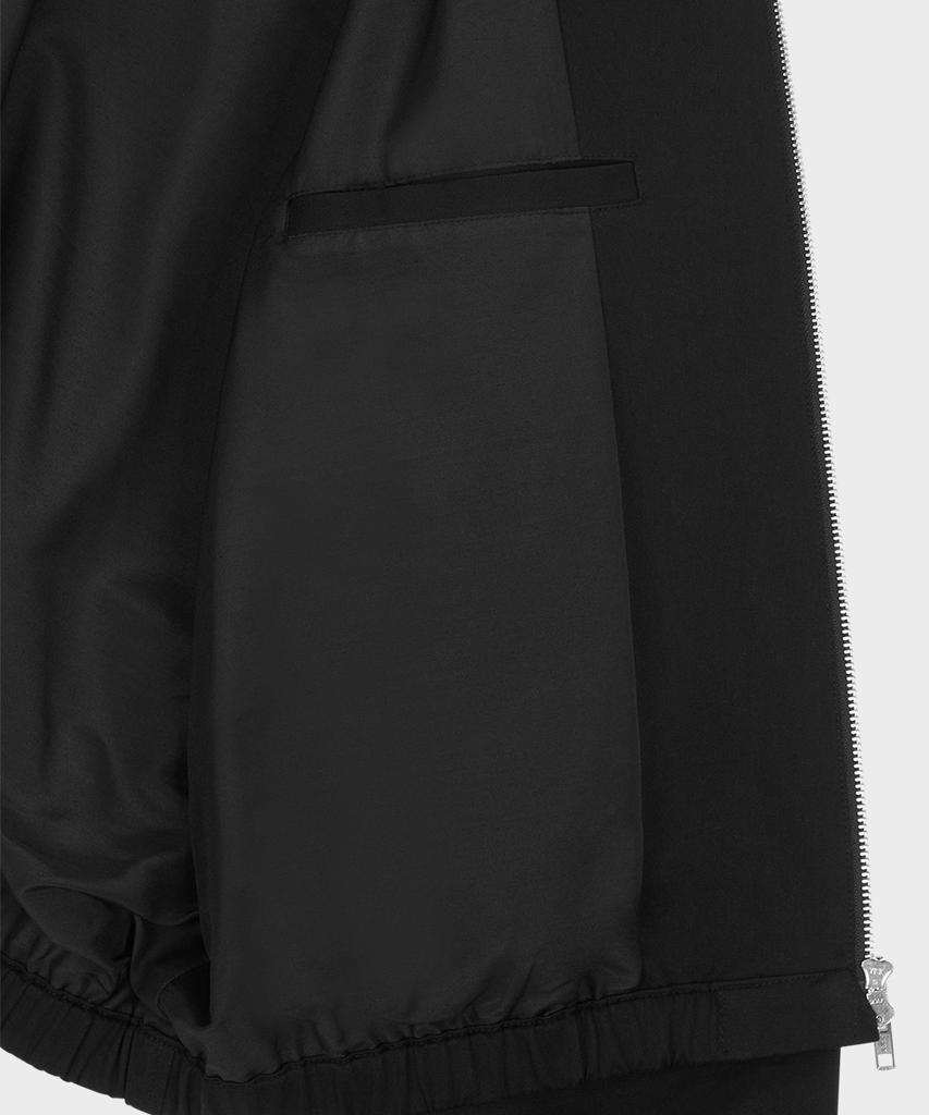 Taildern Light Weight Cotton Harrington Jacket Black