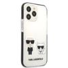 Karl Lagerfeld Klhcp13Xtpekcw Case For Iphone 13 Pro Max Hardcase - White Karl&Choupette
