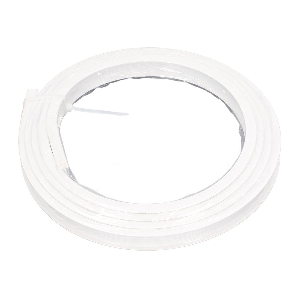 9.84ft Windows Curtain Track Silent Smooth White Curtain Track System for Windows Shower Curtains