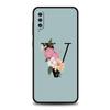 Чехол для телефона Flower Letters S для Samsung A24 A12 A14 A32 A50 A70 A20E A20S A10S A22 A30 A40 A34 A54 A42 A52 5G A02S A04s
