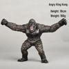 Movable King Kong Gorilla Toy with Battle Axe - Lying Down Pose