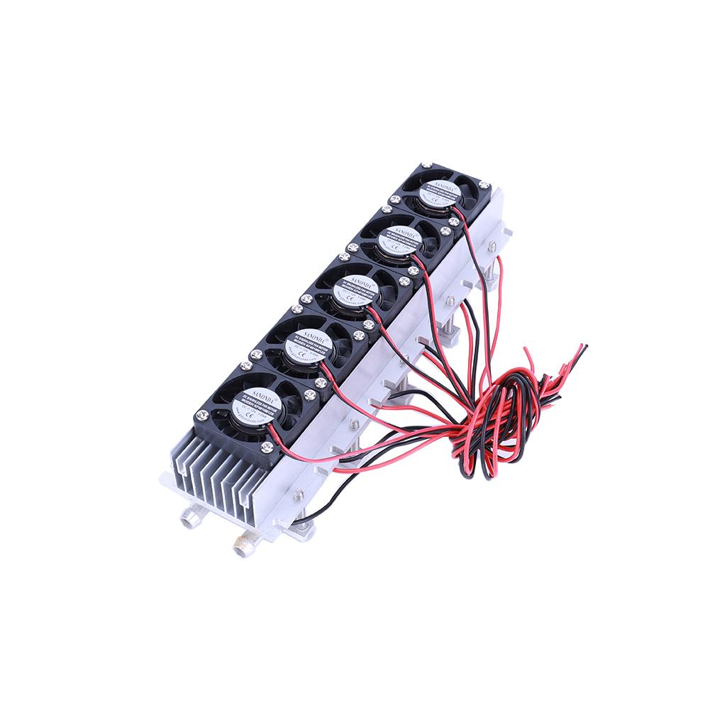 360 Вт DC12 В Пельтье-охладитель с радиатором Полупроводниковый кондиционер Система охлаждения Термоэлектрический Пельтье-охладитель