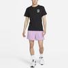 NIKE DRI-FIT Dumbbell Donut Short Sleeve 'Black' Men's FD0139-010