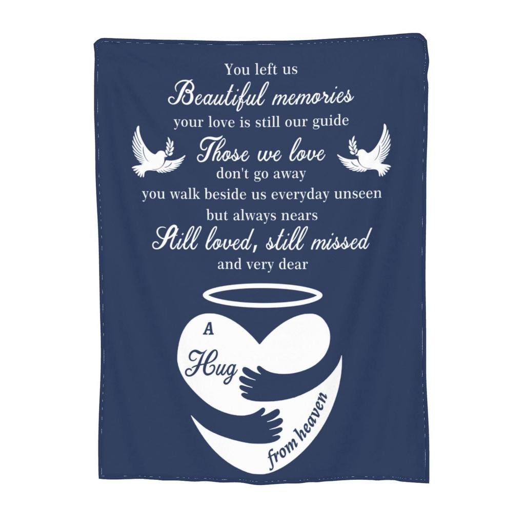 Angel Print Blanket Soft Comfortable Flannel Blanket Sheets Sofa Nap Blanket