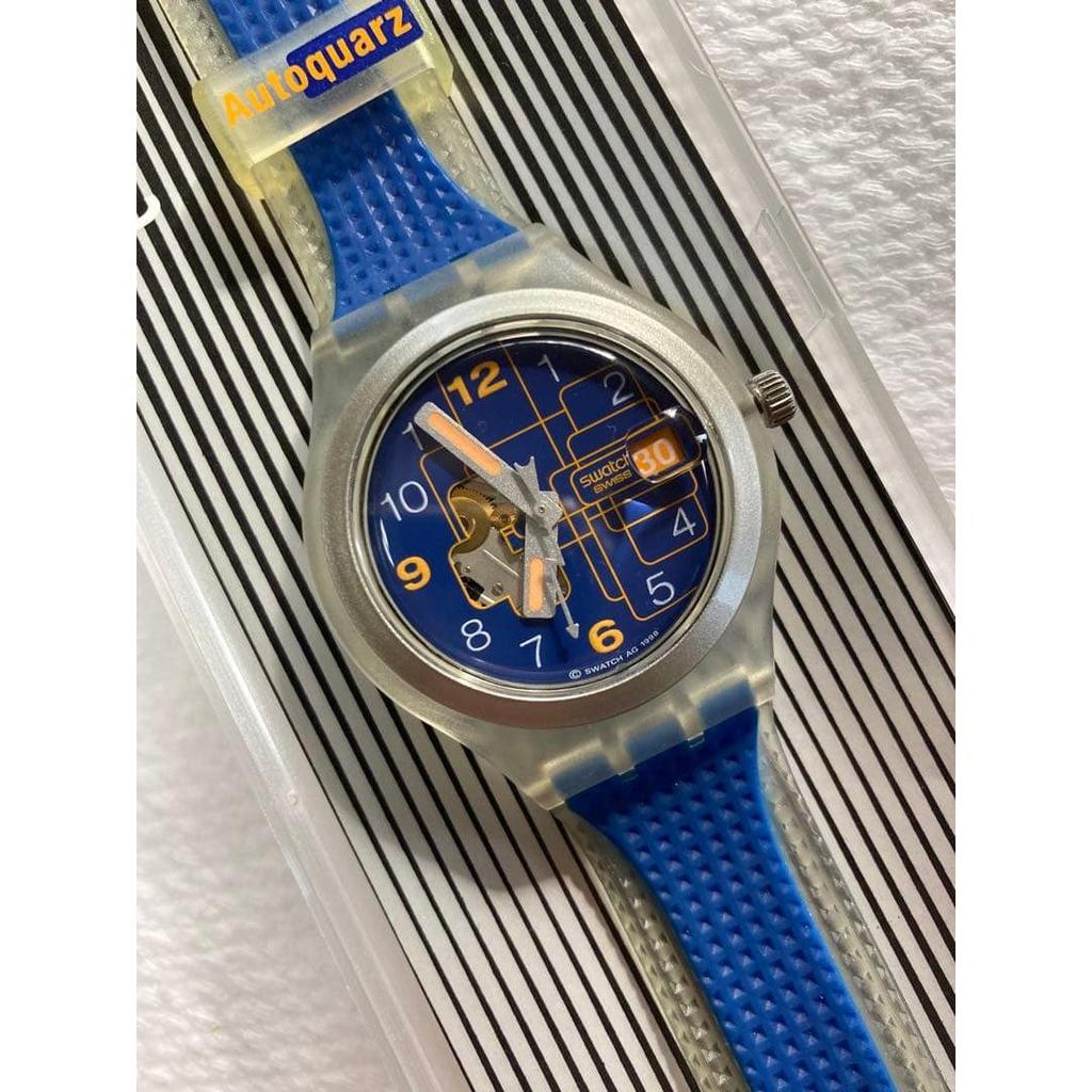 Б/у - Swatch Autoquartz STK404 LABILINTO