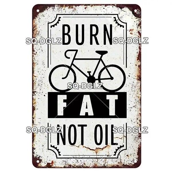 [SQ-DGLZ] Винтаж Ретро Ride Bike Life Оловянная вывеска Металлическая вывеска Магазинная тарелка Домашний бар Наклейка на стену Украшение Табличка Плакат Декор Подарок