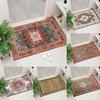 Bohemian Nordic Carpet Crystal Velvet Retro Entrance Doors Entrance Mat Non Slip Mat Rectangular Bedside Non Slip Mat