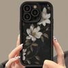 Графический чехол для телефона с цветами магнолии для iPhone 16 15 14 13 12 11 x XR Xs SE2 SE 8 7 plus pro Max mini силиконовая задняя крышка