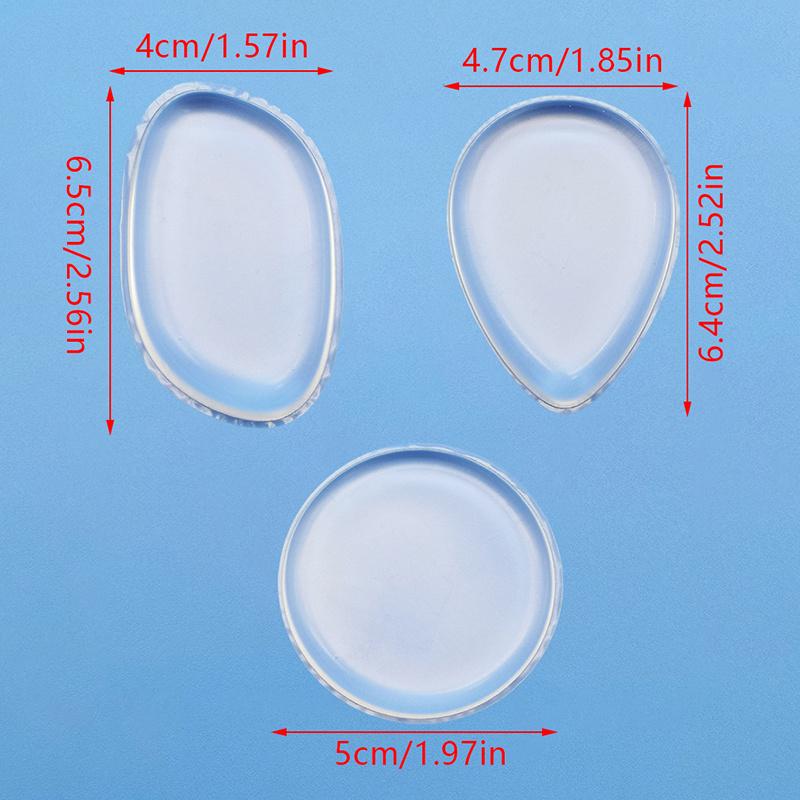 1pc Pottery Tool Soft Silicone Pad Modeling Dotting Tool Polymer Clay Mold for DIY Earrings Handicrafts Petal Making Accessories