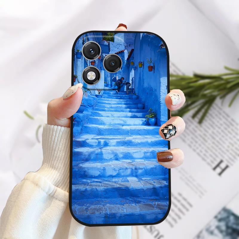 Чехол для Honor 400 Lite ABR-NX1 Ударопрочный Мягкий Силикон ТПУ Задняя Крышка Телефона Для HONOE 400 LITE 5G Бампер ABR-N31C1 Чехлы для Телефона