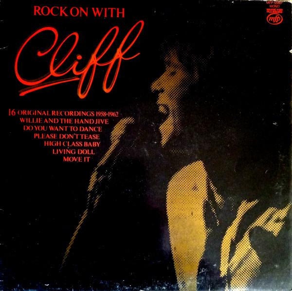 LP Record CLIFF RICHARD - Rock On With Cliff MFP50467 Music For Pleas 1980 UK Rock Used